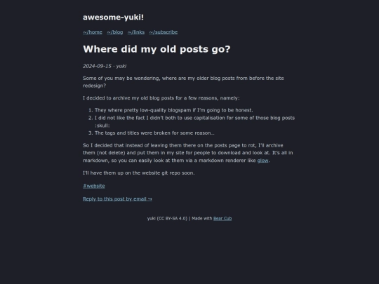 blog/old-posts screenshot