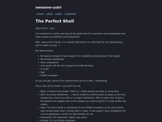 blog/shells screenshot