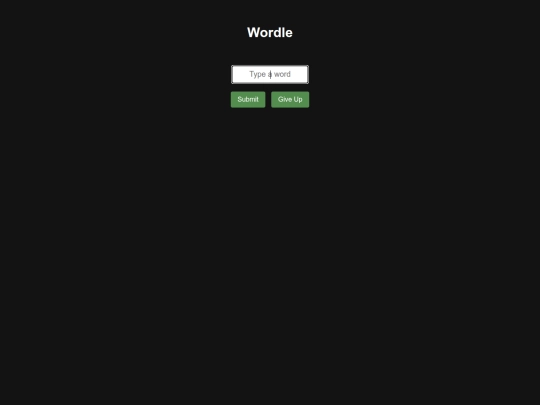 wordle_final screenshot