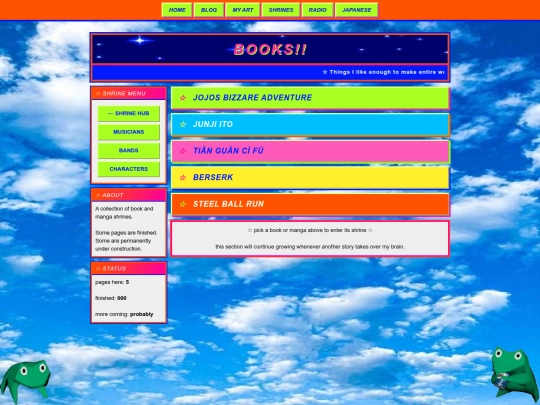 books screenshot