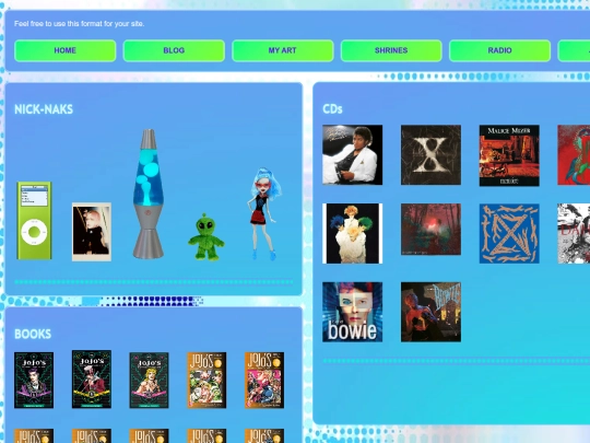 collections screenshot