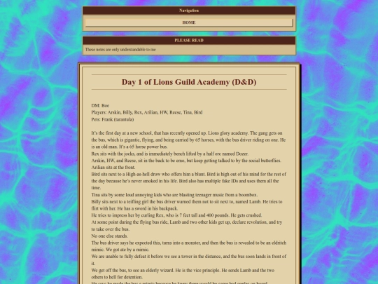 dnd screenshot