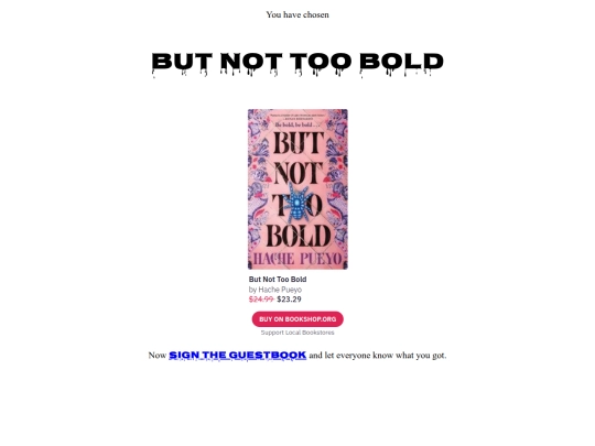 butnottoobold screenshot