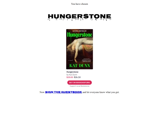 hungerstone screenshot