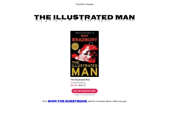 illustratedman screenshot
