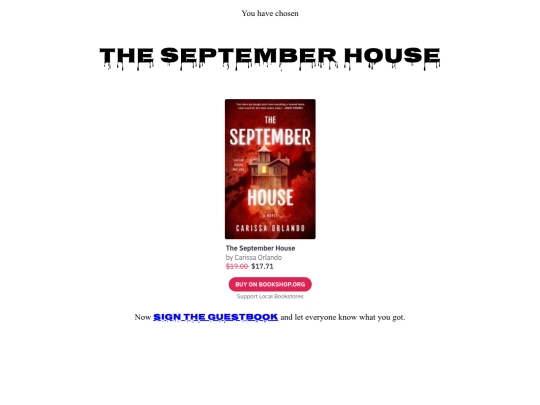septemberhouse screenshot