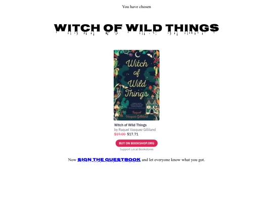 witchofwildthings screenshot