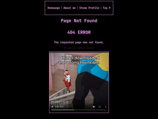 not_found screenshot