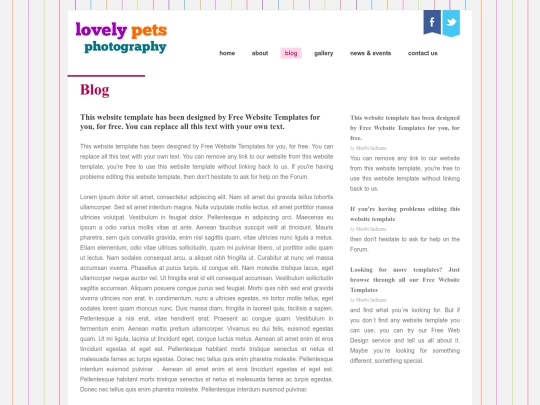 blog screenshot