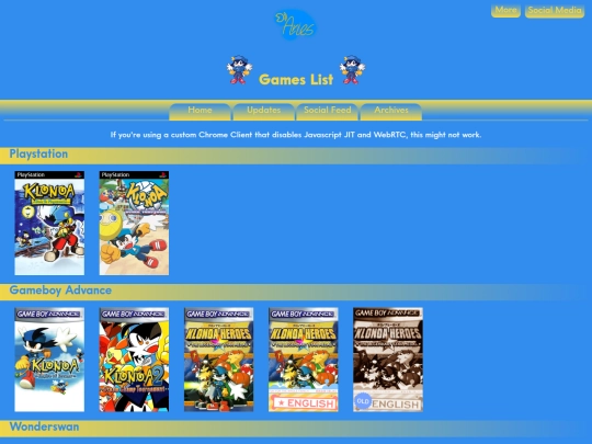 games screenshot