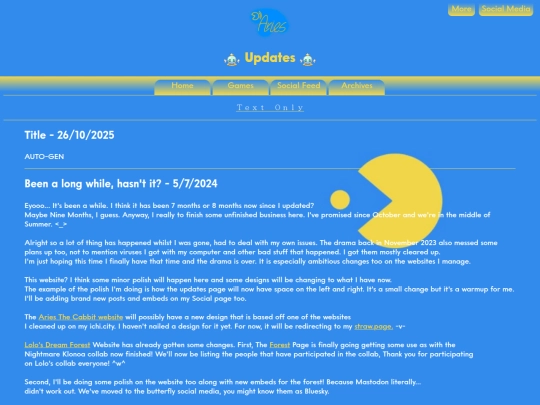 updates screenshot