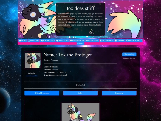 main/characters/current_fursona/tox_toxtheprotogen screenshot