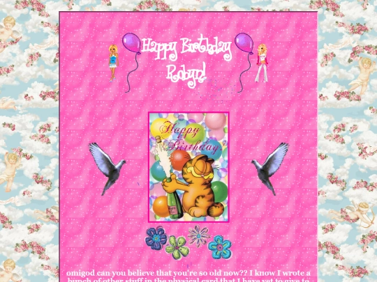 robynbirthday screenshot