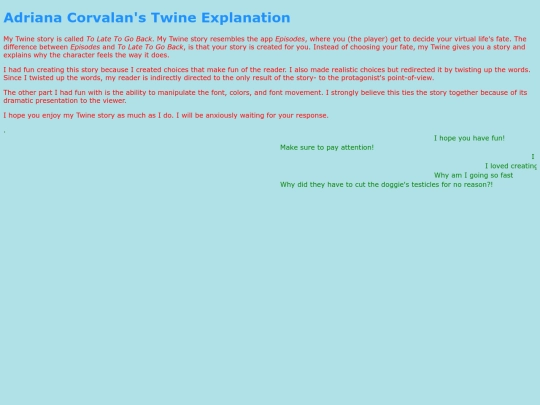 explanationTwine screenshot