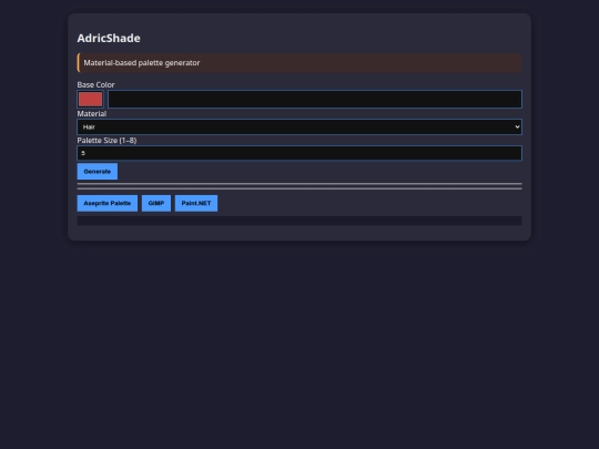 AdricShade screenshot