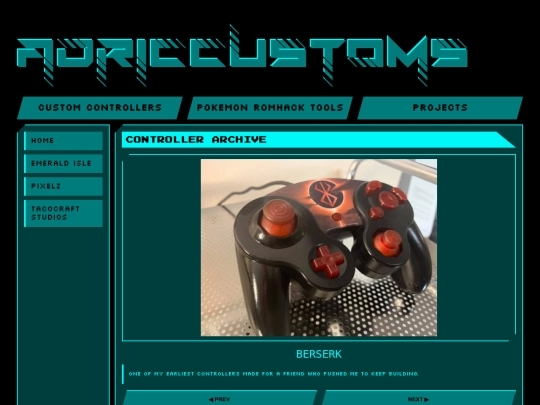 controllers screenshot