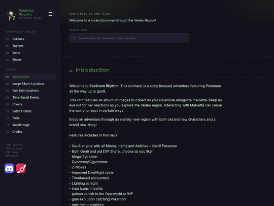 doctest/website screenshot