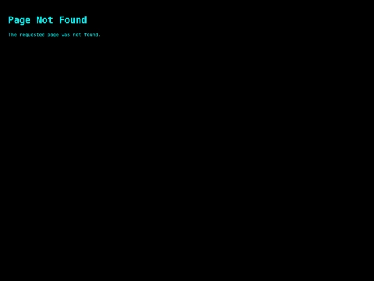 not_found screenshot