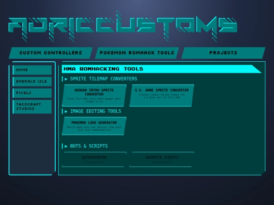 tools screenshot