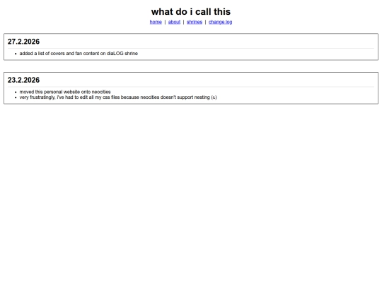 changelog screenshot