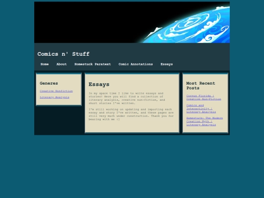 essays screenshot
