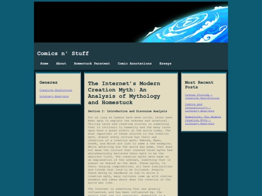 essays/literary/homestuck screenshot