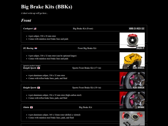 mods/handling/braking/big-brake-kits screenshot
