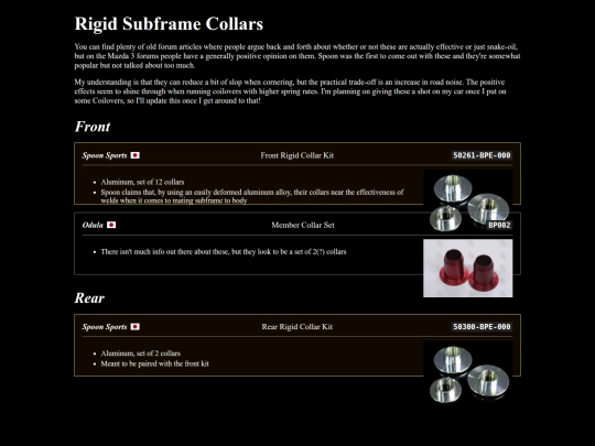 mods/handling/chassis/subframe-collars screenshot