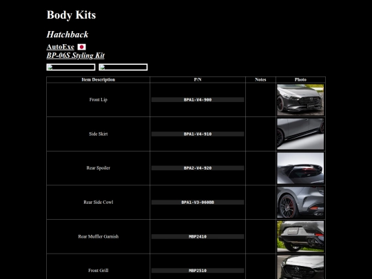 mods/styling/exterior/body-kits screenshot