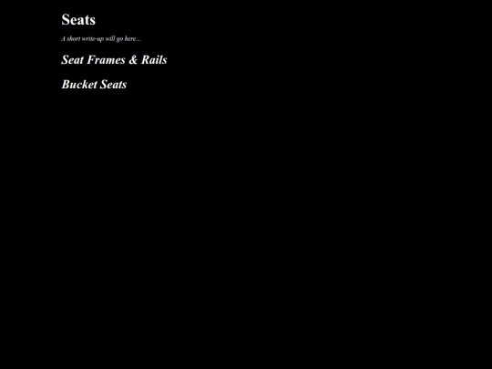 mods/styling/interior/seats screenshot