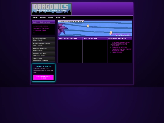 portal screenshot