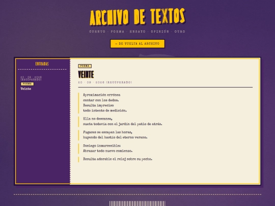 blog screenshot