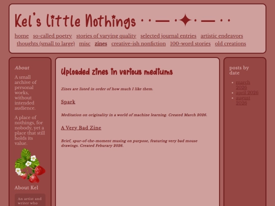 zines screenshot