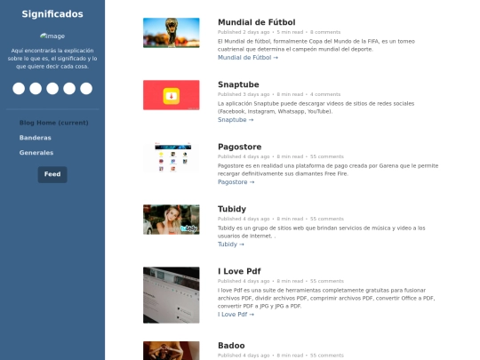 index screenshot