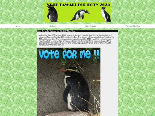 vote screenshot