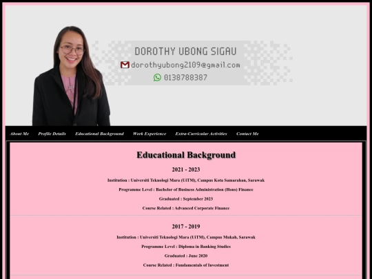 educational_background screenshot
