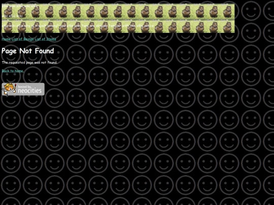 not_found screenshot