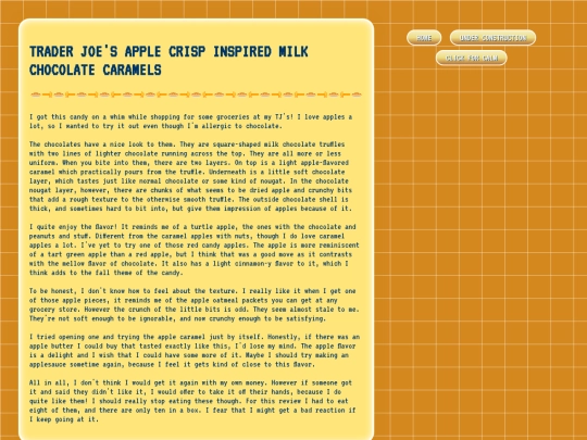 reviews/candy/applecrispchoco screenshot
