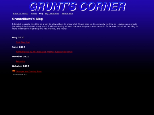 GruntsCorner/Blog/blog screenshot
