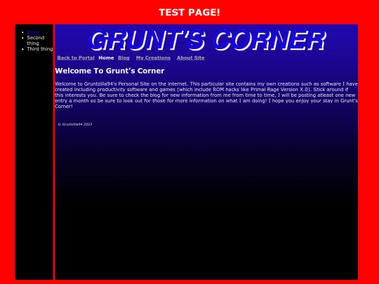 SiteStorageLocker/Secret/frametest screenshot