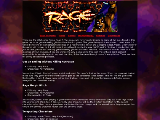UrthRage/Glitches/primal-rage-2 screenshot