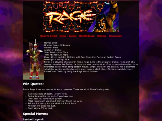 UrthRage/characters/PrimalRage2/sinjin screenshot