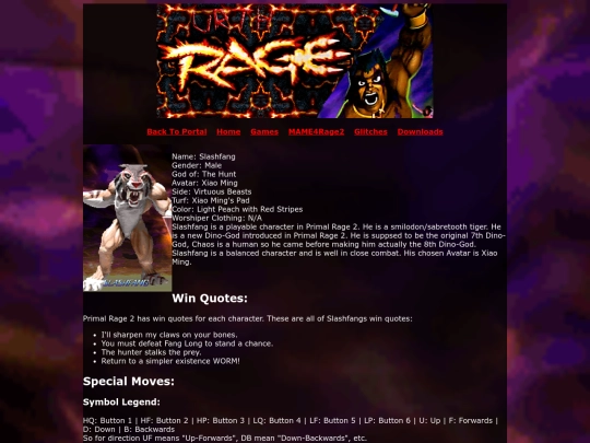 UrthRage/characters/PrimalRage2/slashfang screenshot