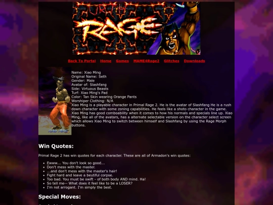 UrthRage/characters/PrimalRage2/xiao-ming screenshot