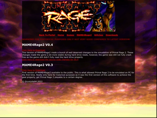 UrthRage/mame4rage2-old screenshot
