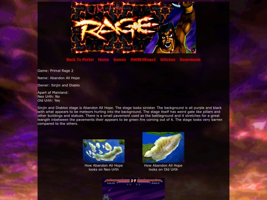 UrthRage/stages/PrimalRage2/abandon-all-hope screenshot