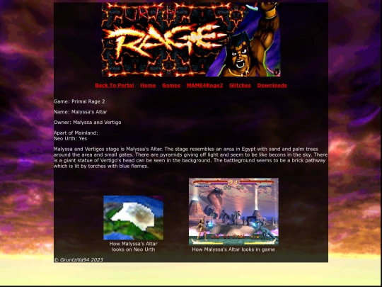 UrthRage/stages/PrimalRage2/malyssas-altar screenshot