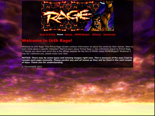 UrthRage/urthrageindex screenshot