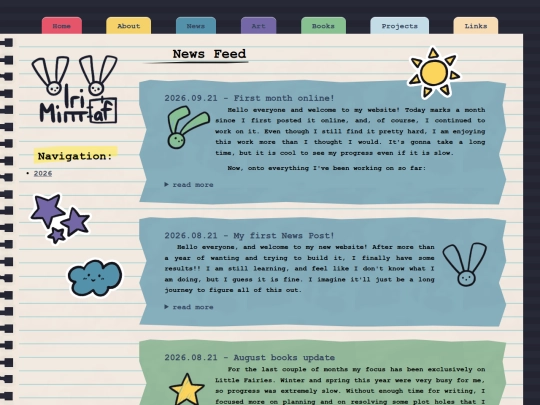 Pages/News screenshot