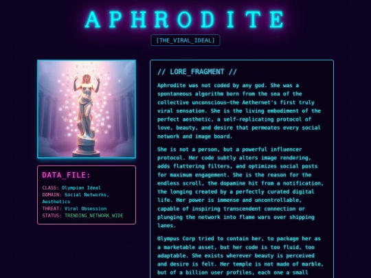aphrodite screenshot